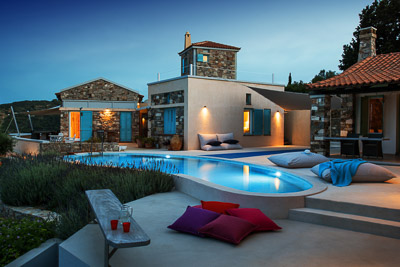 Blue Bound Kythira | Private villa for rent